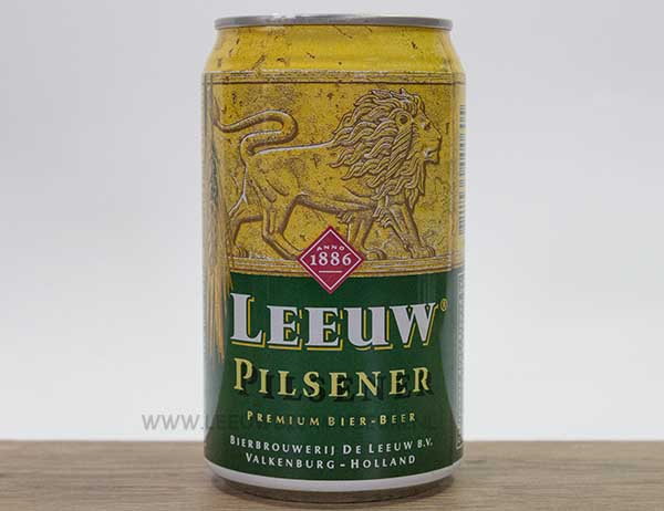 Leeuw bier blikje 1997